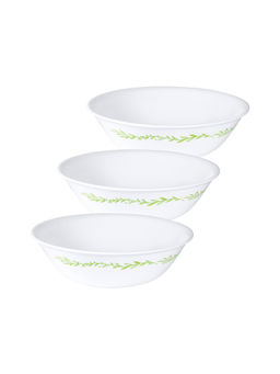 Corelle - Livingware Herbs 950ml Serving Bowl Pack of 3