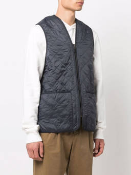 Barbour - Navy Blue Quilted Vest