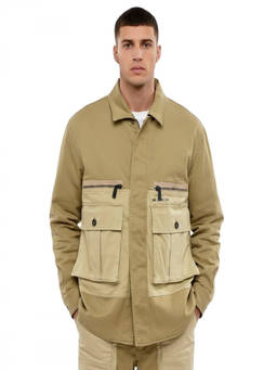 Dsquared2 - Green Shirt Collar Jacket