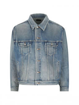 Saint Laurent - Blue Shirt Collar Jacket