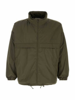 Saint Laurent - Khaki Mock Collar Jacket
