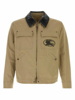 Burberry - Beige Shirt Collar Jacket