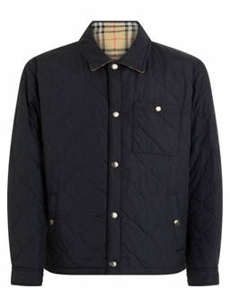 Burberry - Dark Navy Quilted Jacket