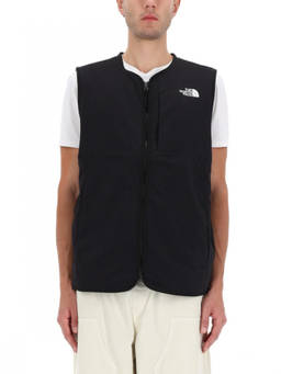 The North Face - Black Logo Sleeveless Jacket