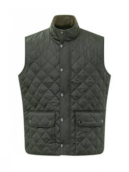 Barbour - Olive Quilted Sleeveless Jacket
