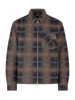 Barbour - Brown Checked Shirt Jacket