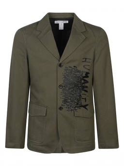 COMME des GARCONS - Dark Green Graphic Jacket