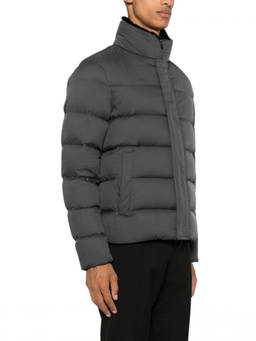 Herno - Dark Grey Quilted Jacket