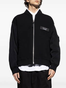 COMME des GARCONS - Black Front Zip Bomber