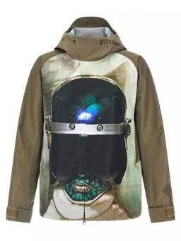 Undercover - Multi-Color Graphic Hood Jacket