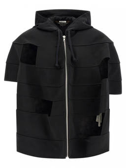COMME des GARCONS - Black Solid Hood Jacket