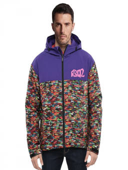 Dsquared2 - Purple Logo Hood Jacket