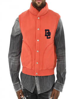 Dsquared2 - Orange Mock Collar Jacket