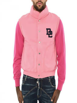 Dsquared2 - Pink Mock Collar Jacket