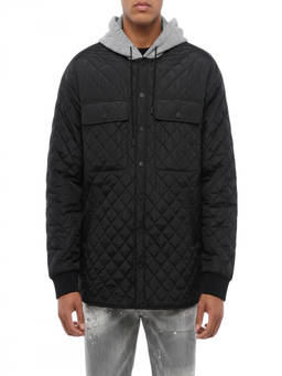 Dsquared2 - Black Quilted Hood Jacket