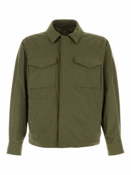Moncler - Green Shirt Collar Jacket