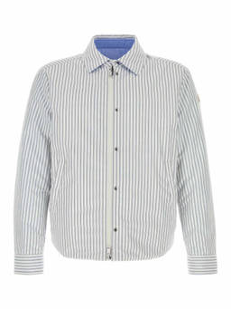 Moncler - Light Blue Stripes Reversible Jacket