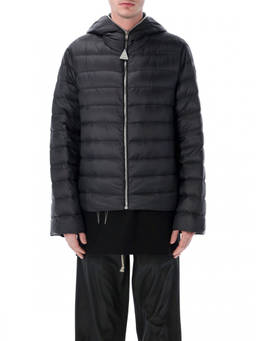 Moncler - Black Quilted Hood Jacket