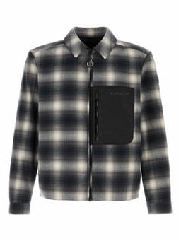 Moncler - Black Check Shirt Jacket