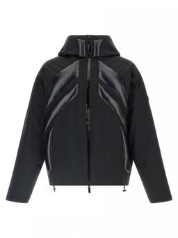 Moncler - Black Solid Hood Jacket
