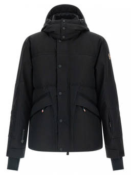 Moncler - Black Solid Hood Jacket