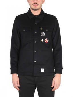 Department 5 - Black Shirt Collar Jacket