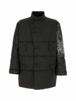 Yohji Yamamoto - Black Mock Collar Jacket
