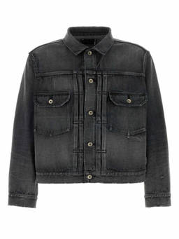 Sacai - Grey Shirt Collar Jacket
