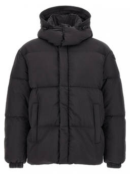 Diesel - Black Quilted Hood Jacket