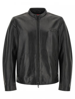 Diesel - Black Mandarin Collar Jacket