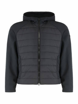 Paul & Shark - Black Quilted Hood Jacket