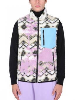MSGM - Multi-Color Reversible Vest Jacket