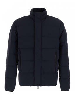 EMPORIO ARMANI - Navy Blue Quilted Down Jacket