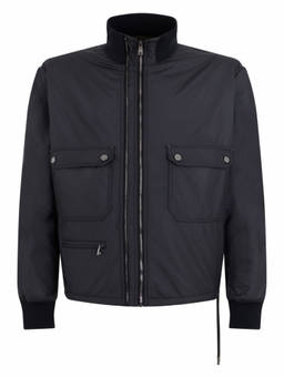 Dolce&Gabbana - Black Regular Bomber Jacket