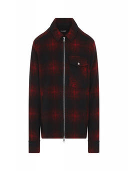 Moncler - Red Checked Shirt Jacket