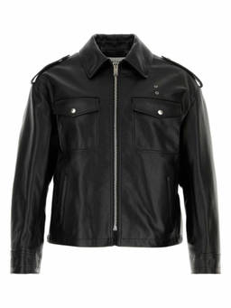Alexander McQueen - Black Leather Jacket