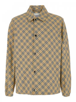 Burberry - Beige Shirt Collar Jacket