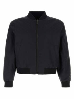 Gucci - Black Mock Collar Jacket