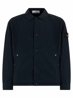 Stone Island - Dark Navy Shirt Collar Jacket