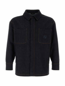 Fendi - Dark Blue Selleria Jeans Jacket