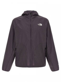 The North Face - Purple Logo Hooded Jacket