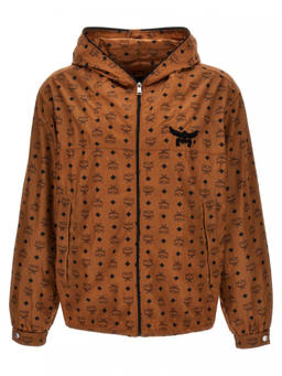 MCM - Brown Logo Hood Jacket
