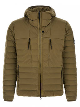 Stone Island - Green Quilted Hood Jacket