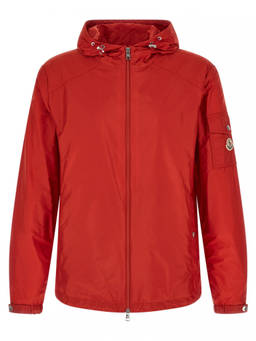 Moncler - Red Solid Hood Jacket