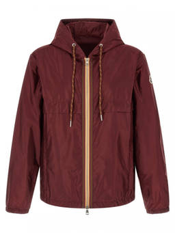 Moncler - Maroon Solid Hood Jacket