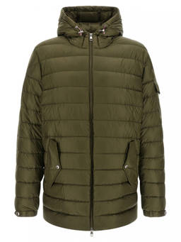 Moncler - Green Quilted Hood Jacket