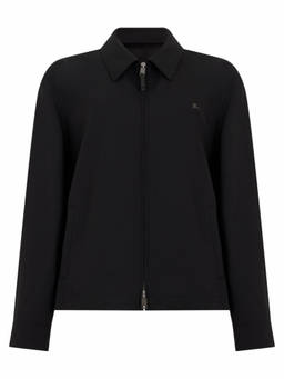 Burberry - Black Shirt Collar Jacket