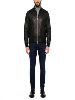 Boss - Black Mock Collar Jacket