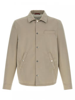 Brunello Cucinelli - Light Beige Padded Jacket