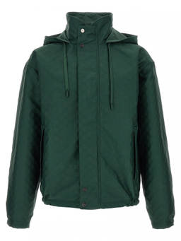 Gucci - Dark Green Reversible Hood Jacket